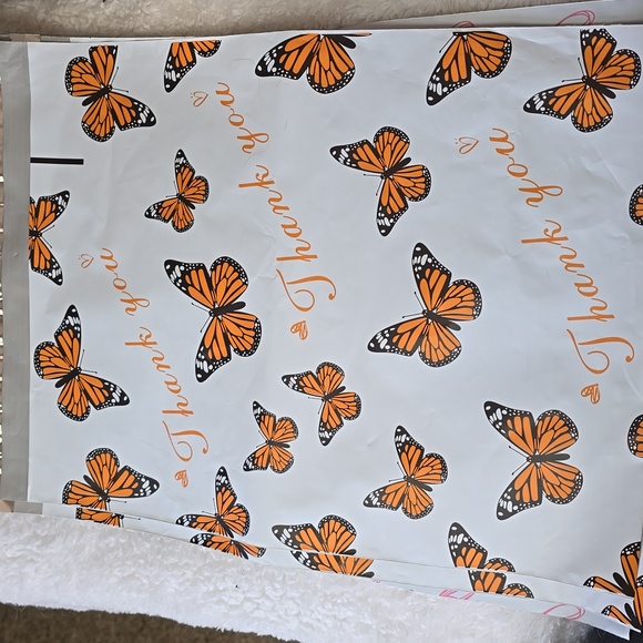SELLER Supplies 10 Polymailers, 100 Thank You Stickers, 5 TY Cards, 10 Pouches - Picture 10 of 11